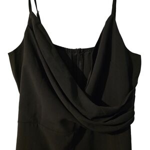 Source Unknown Black Strapless Dress